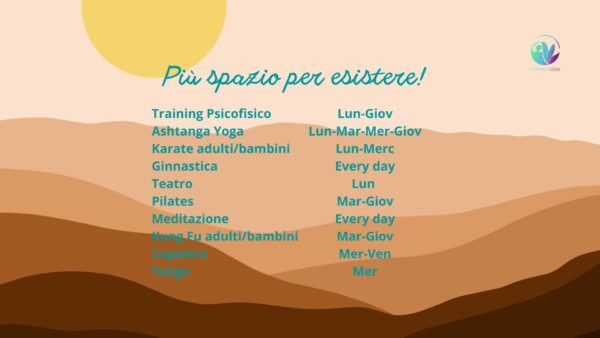 Mentecorpo Activities